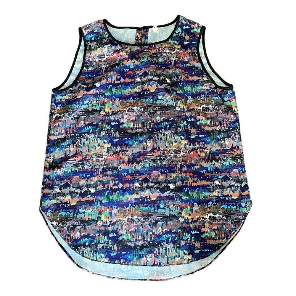 Margaret O'leary Tank Top Abstract Pattern Large